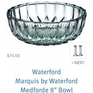 Waterford crystal bowl NEW in box